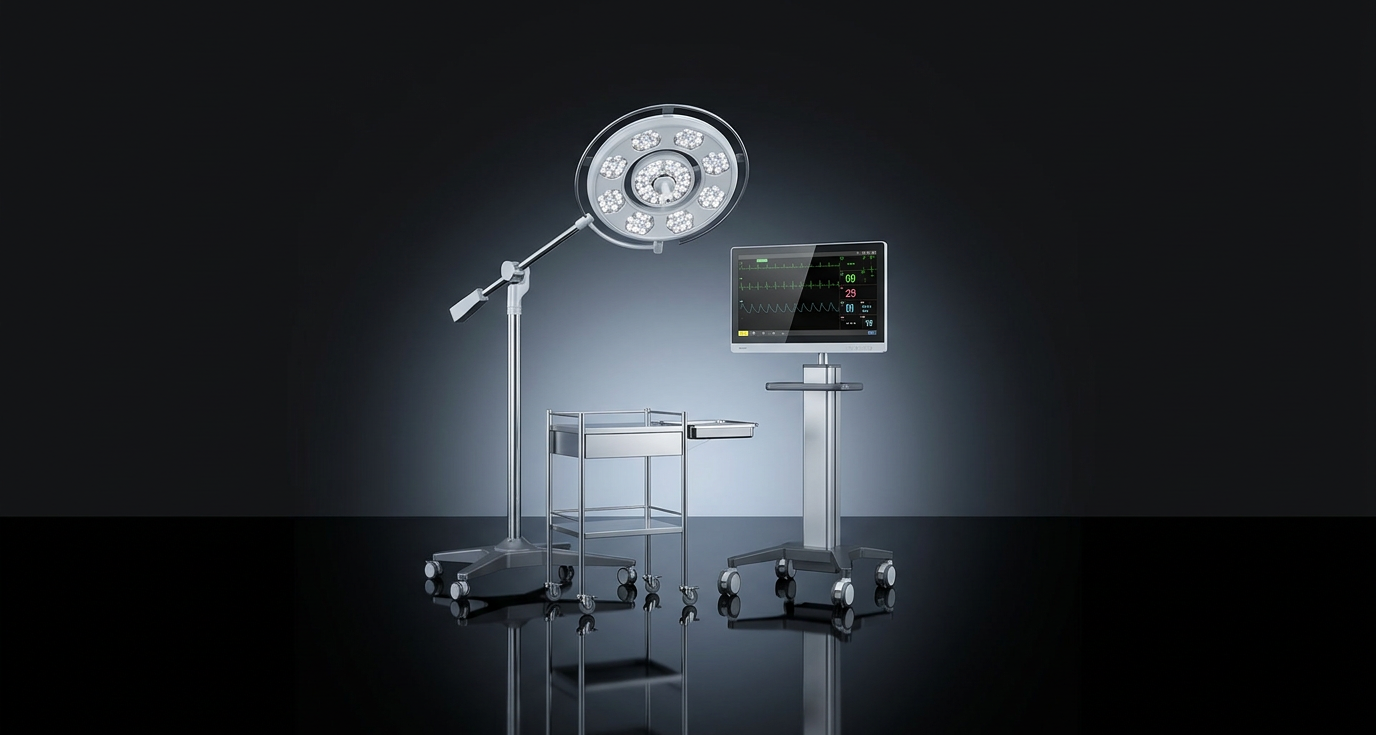 Operating theatre lighting, surgical display and clinical equipment supplied by IHD